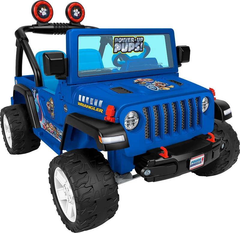 Power Wheels Paw Patrol Mighty Movie Jeep Wrangler
