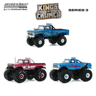 1:43 Rois du Crunch Séries 3 - Les couleurs et les motifs peuvent varier - une par commande
