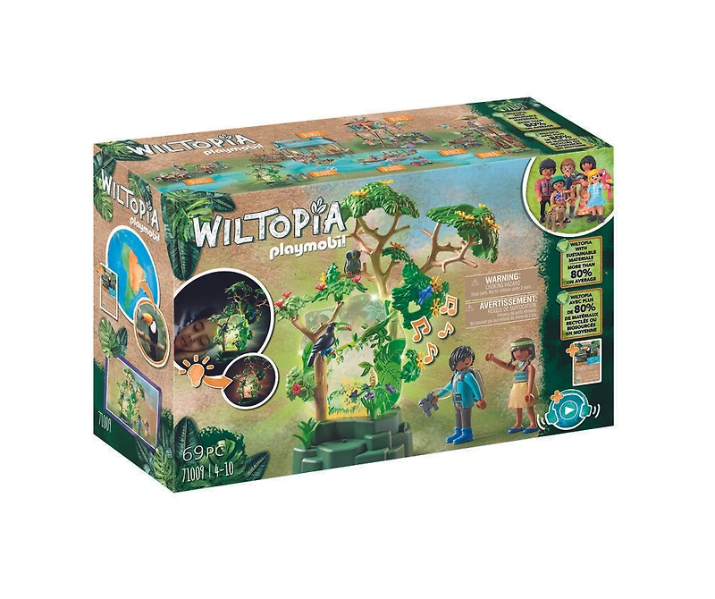 Playmobil - Kapokier avec effets sonores de la forêt tropicale