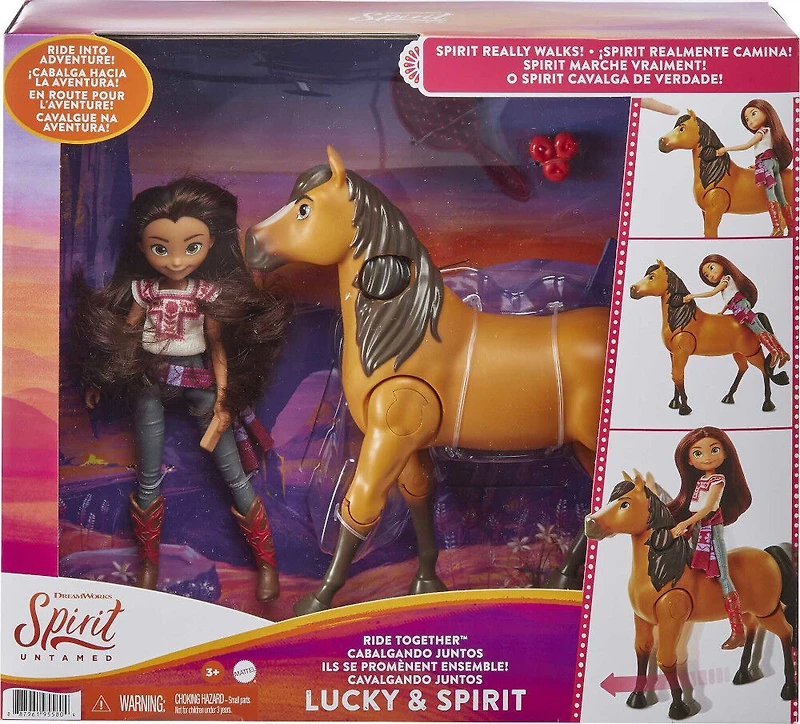 Spirit: l'indomptable - En avant Spirit et Lucky!