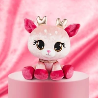 GUND P.Lushes Designer Fashion Pets, Lissa Doemi, biche en peluche de luxe douce et élégante, rose et or, 15,2 cm