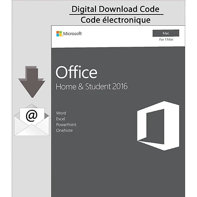 Microsoft Office Home & Student 2016 for Mac [Download]
