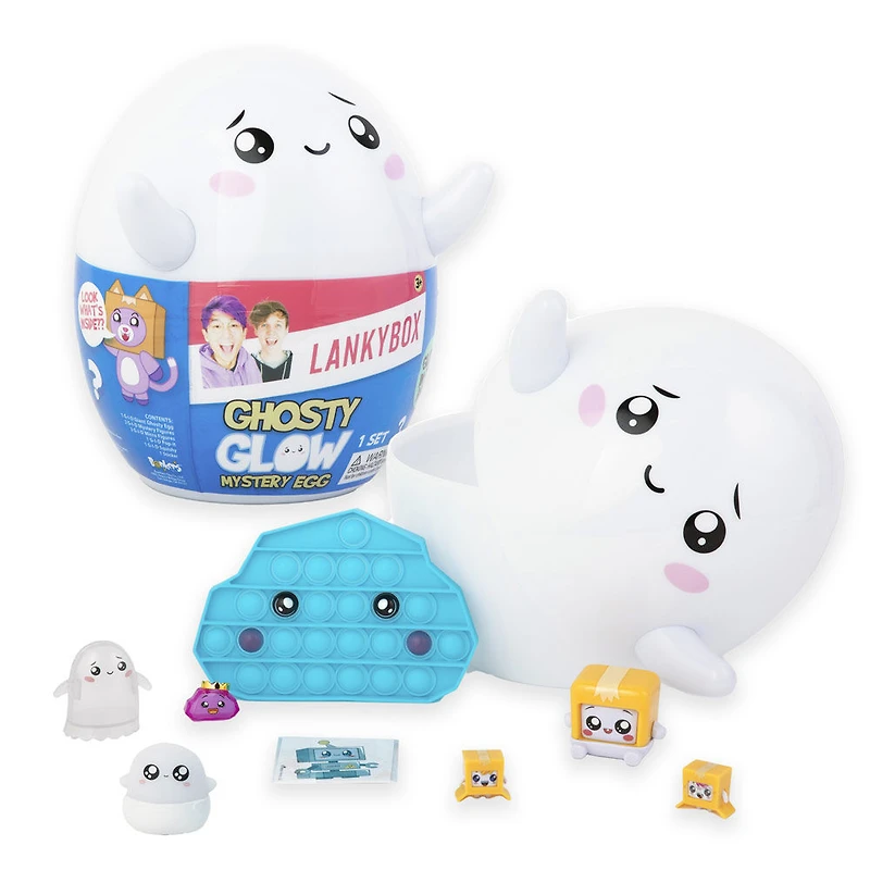 Lankybox Giant Ghosty GID Egg