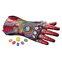 Marvel Legends Series, gant électronique articulé Iron Man Nano Gauntlet, lumières