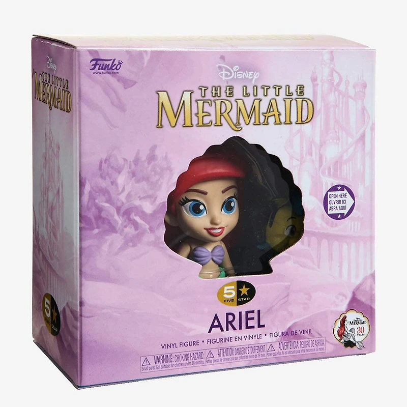 Figurine en vinyle Ariel de Little Mermaid par Funko 5 Star!