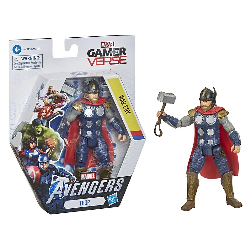 Hasbro Marvel Gamerverse, figurine Thor War Cry