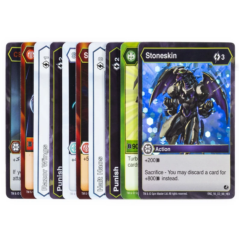 Bakugan, Battle Brawlers Booster Pack, Collectible Trading Cards