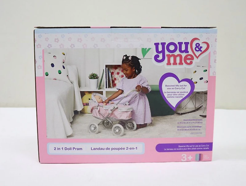 You & Me - 2-in-1 Doll Pram