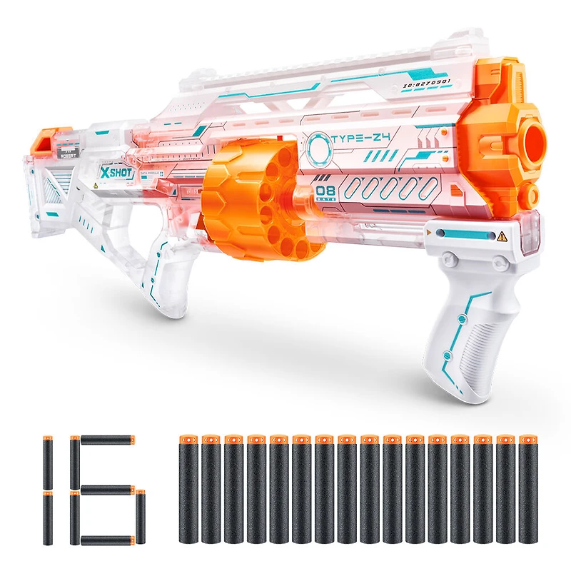 Pistolet à fléchettes XSHOT Skins Last Stand (16 fléchettes) par ZURU