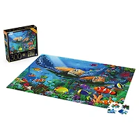 Puzzle Big Ben Luxe de 300 pièces, Tortues des profondeurs