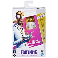 Fortnite Victory Royale Series, figurine de collection articulée Agent du chaos du fantôme avec accessoires