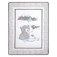 Gone Fishing 3 Piece Crib Bedding Set