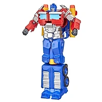 Transformers Toys Transformers: Rise of the Beasts Movie 2-in-1 Optimus Prime Blaster, 7-inch