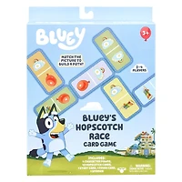 Bluey's Hopscotch Race Card Game - English Edition