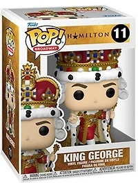 Figurine en Vinyle King George par Funko POP! Hamilton S2
