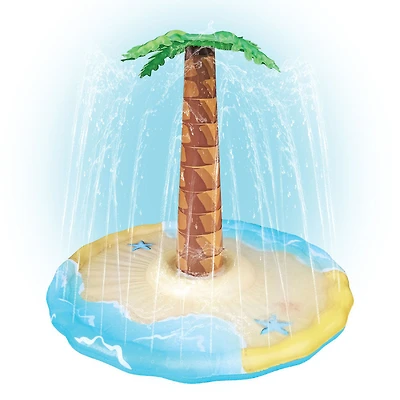 Splash Buddies - Arroseur gonflable avec pateaugoire Palm Tree pour enfants