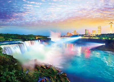 Puzzle 1000 pièces HDR Niagara Falls d'Eurographics