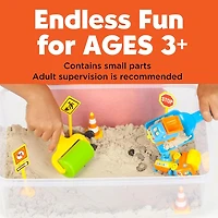 Creativity for Kids bac sensoriel chantier de construction