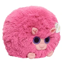 Peluche de 23 cm (9 pouces) de Pygmy Puff de Harry Potter, Grande Peluche d'Animal Rose - Notre exclusivité