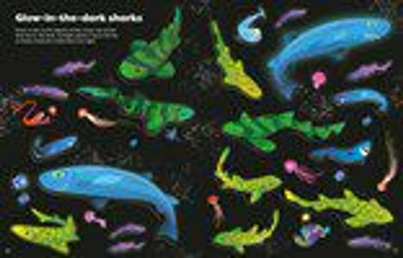 Big Sticker Book of Sharks - Édition anglaise