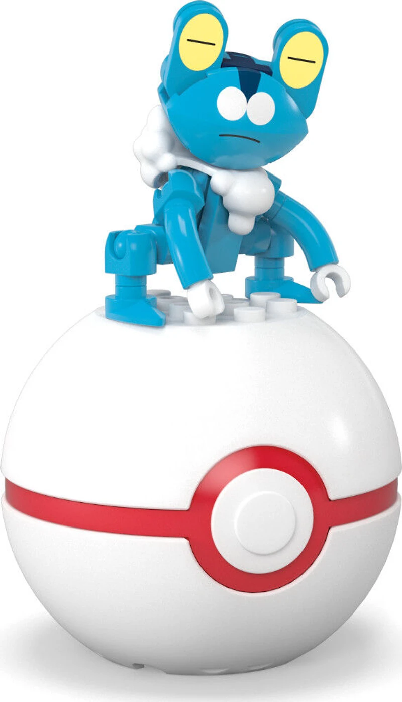 MEGA Pokémon Figurine articulée  Grenousse, 29 pièces