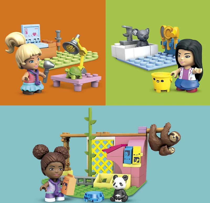 Mega Construx Barbie Animal Grooming Station