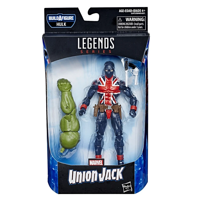 Marvel Legends Series: Union Jack with Build-A-Figure Piece