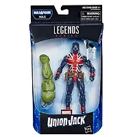 Marvel Legends Series: Union Jack with Build-A-Figure Piece