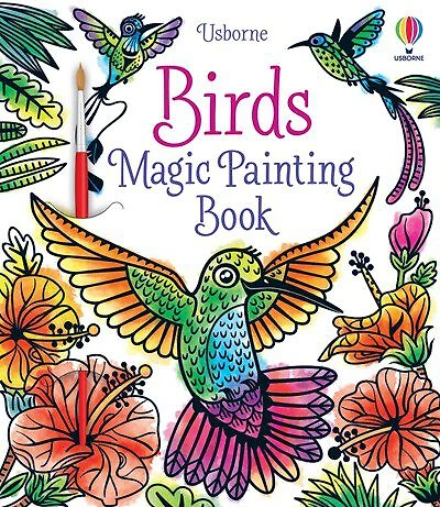 Birds Magic Painting Book - Édition anglaise