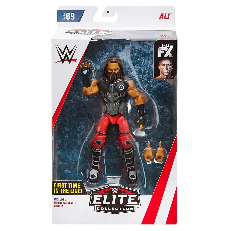 WWE - Collection Elite - Figurine articulée - Mustafa Ali