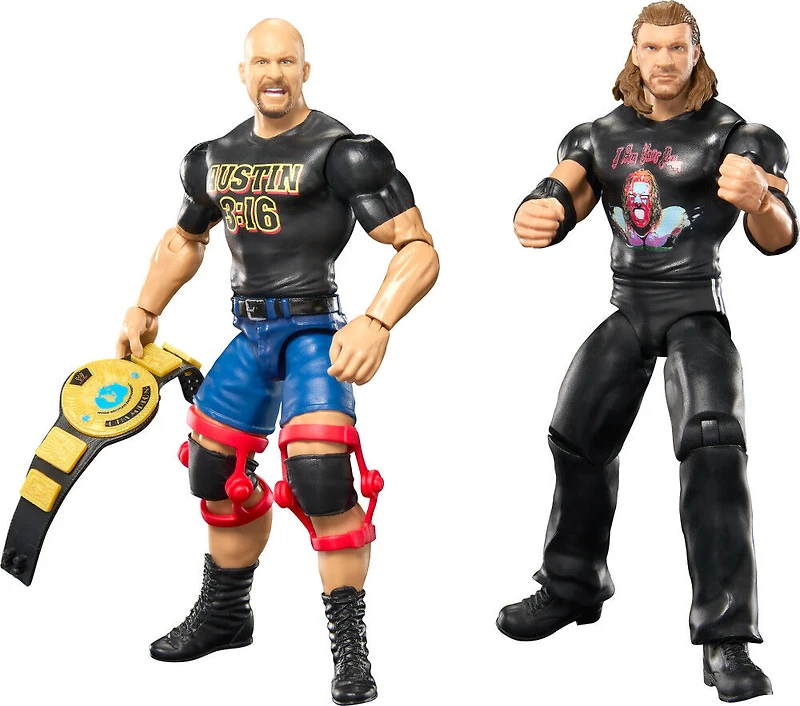 WWE Championship Showdown Stone Cold Steve Austin & Triple H 2-Pack