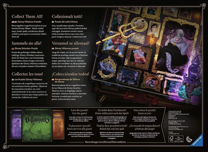 Ravensburger - Disney Villainous: Hades casse-têtes 1000pc