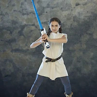 Star Wars Lightsaber Forge Obi-Wan Kenobi Extendable Blue Lightsaber Toy