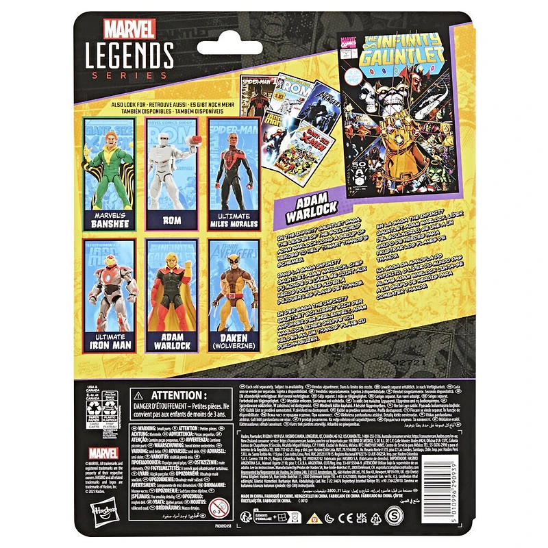 Marvel Legends Series Adam Warlock Infinity Gauntlet Action Figure