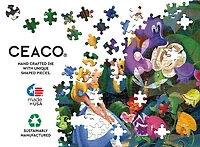 Disney 300 Pièces Surdimensionnées - Alice Avec Des Fleurs - Puzzle 300 Pièces
