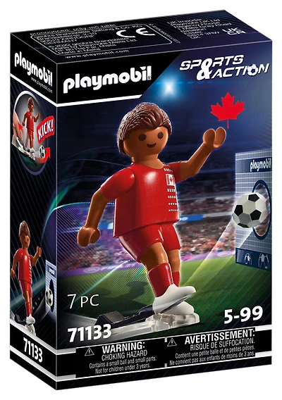 Playmobil - Soccer Player -Canada