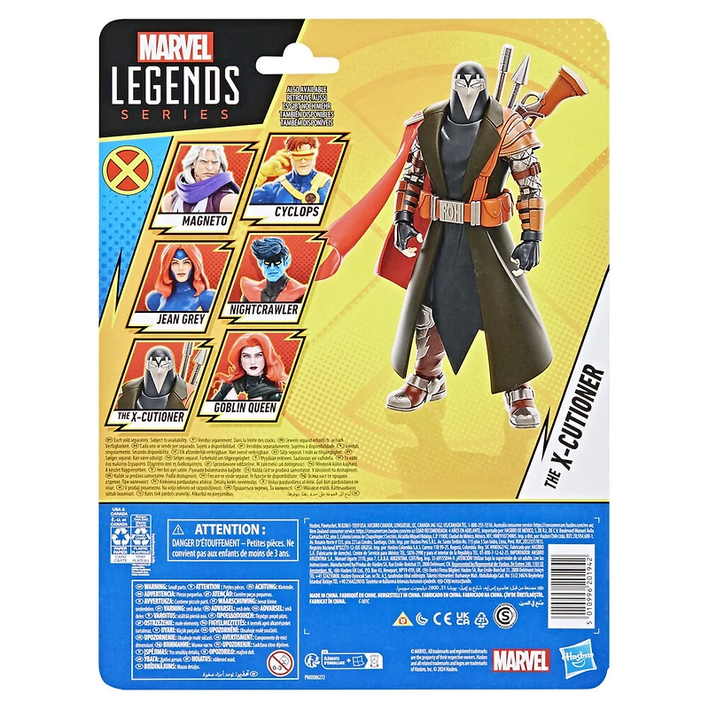 Marvel Legends Series The X-Cutioner X-Men '97, figurine articulée de 15 cm