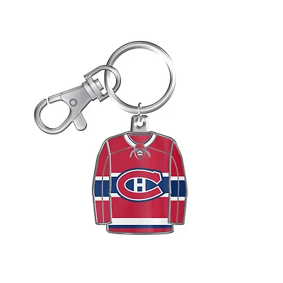Porte-clés uniforme des Canadiens de Montreal de la LNH
