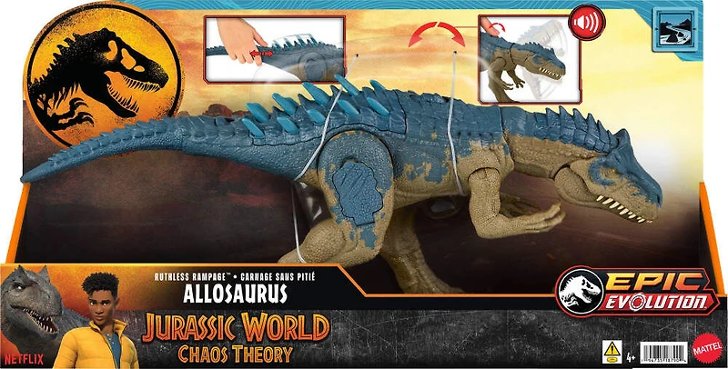 Jurassic World Ruthless Rampage Allosaurus