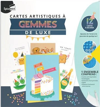 Cartes artistiques à Gemmes deluxe