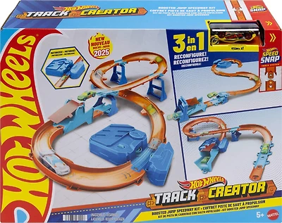 Hot Wheels-Sauts en Rafale-Coffret de construction de circuit