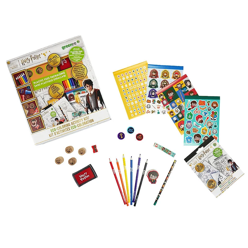 Eco Harry Potter Box Colouring Activity