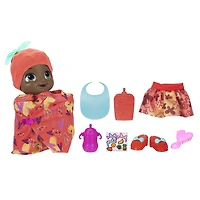 Baby Alive Baby Grows Up (Sweet) - Sweet Blossom, Growing and Talking Baby Doll Toy - English Edition