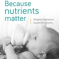 Paquet de 3 biberons pour lait maternel Nanobébé.