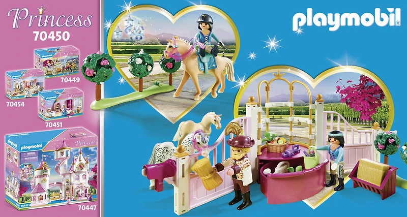 Playmobil - Princesse avec chevaux et instructeur