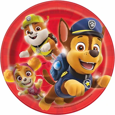 Paw Patrol Assiettes 7po, 8un