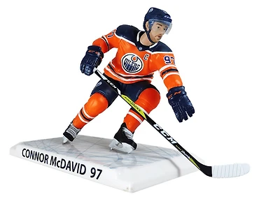 Connor McDavid Oilers d'Edmonton Figurine de 6 pouces de la LNH