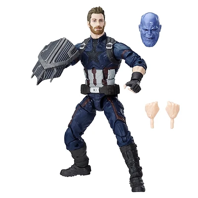 Avengers série Marvel Legends - Figurine Capitaine America de 15 cm