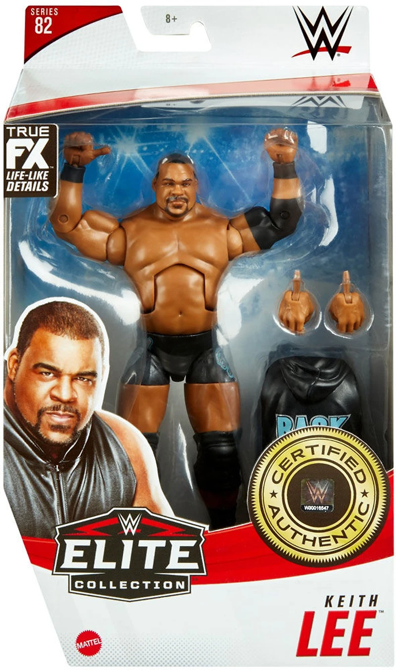 WWE - Collection Elite - Figurine articulée - Keith Lee