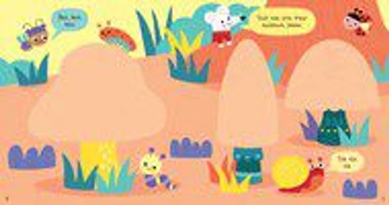 Little Children's Nature Sticker Book - Édition anglaise